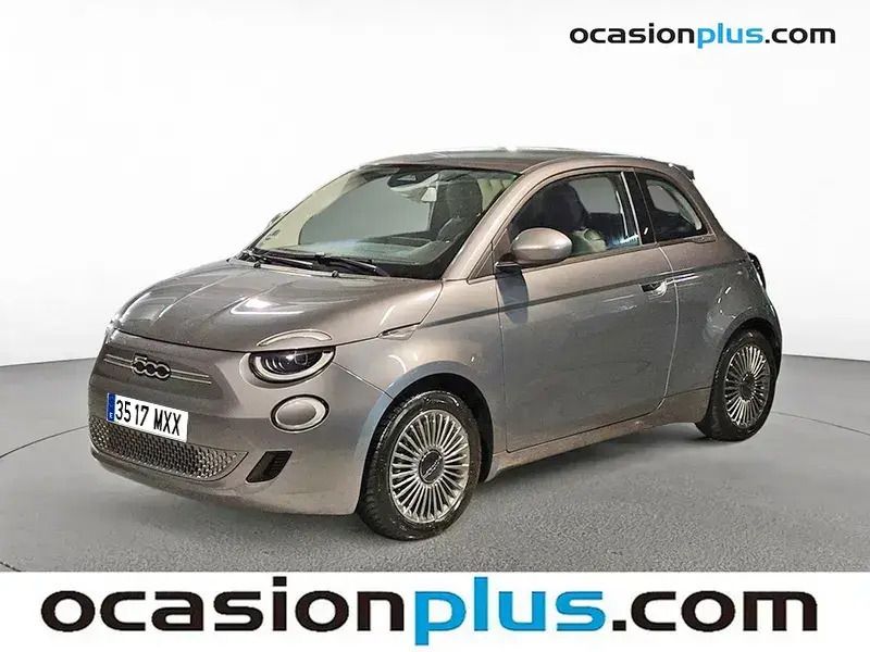 Gris Usado 2021 Fiat 500e Icon Utilitario | 14.260 € (Precio justo) - Imagen 1/4