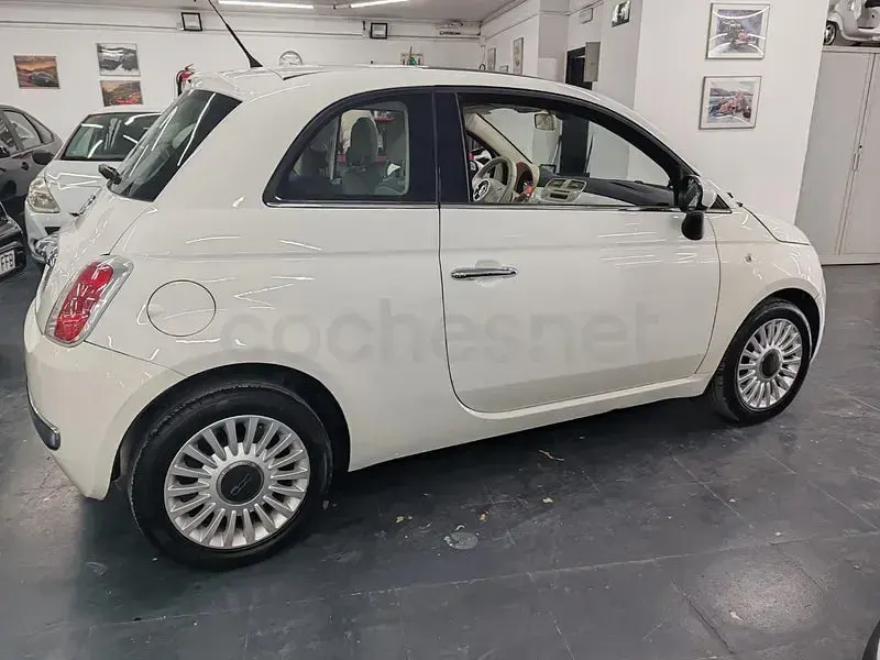 Usado Fiat 500 Lounge 69 CV (50 kW) 2012 Blanco Berlina