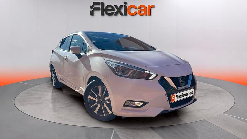 Usado Nissan Micra N-Connecta 90 CV (66 kW) 2018 Blanco Utilitario
