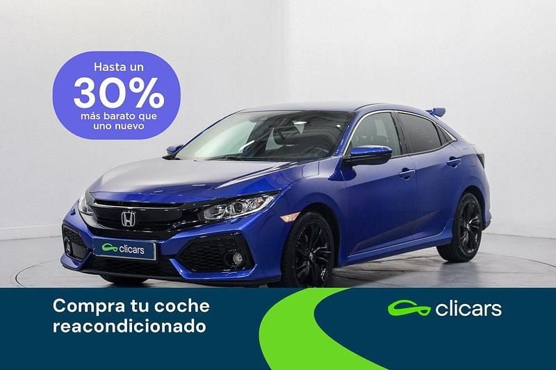 Usado Honda Civic Elegance 120 CV (88 kW) 2019 Azul Berlina