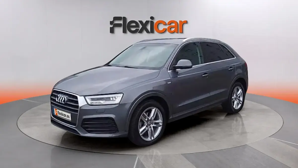 Usado Audi Q3 S-Line 150 CV (110 kW) 2018 Gris SUV