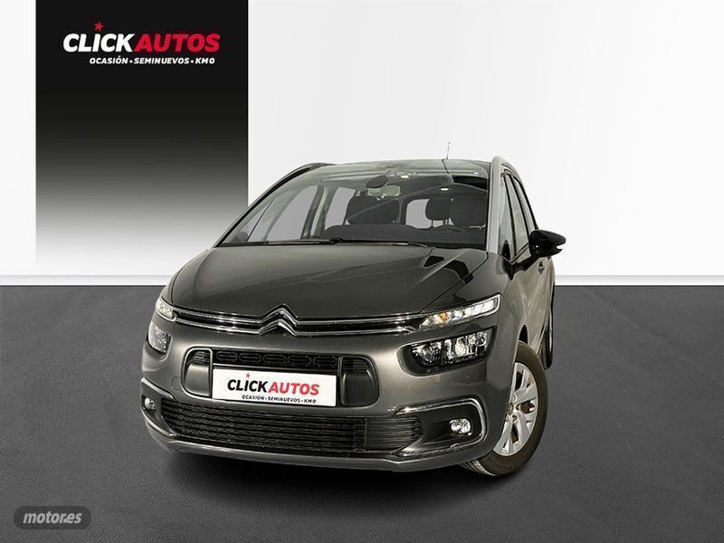 Gris Usado 2022 Citroën C4 SpaceTourer Feel Monovolumen | 17.450 € (Precio justo) - Imagen 1/4