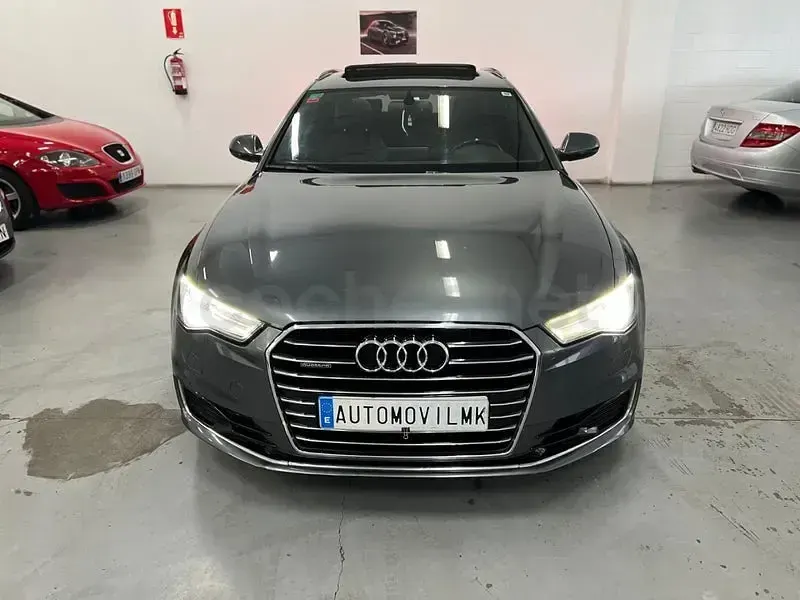 Usado Audi A6 Advanced Plus 218 CV (160 kW) 2016 Gris / plata Familiar