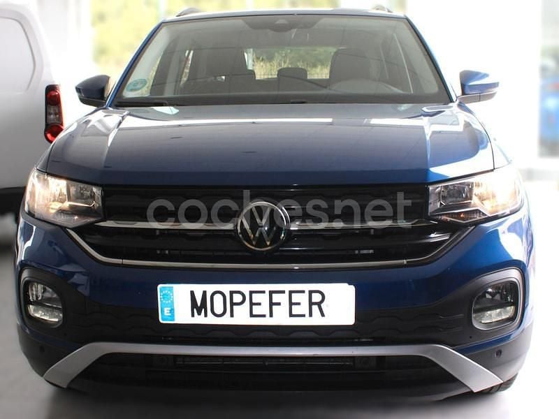 Usado VW T-Cross Advance 110 CV (80 kW) 2021 Azul SUV