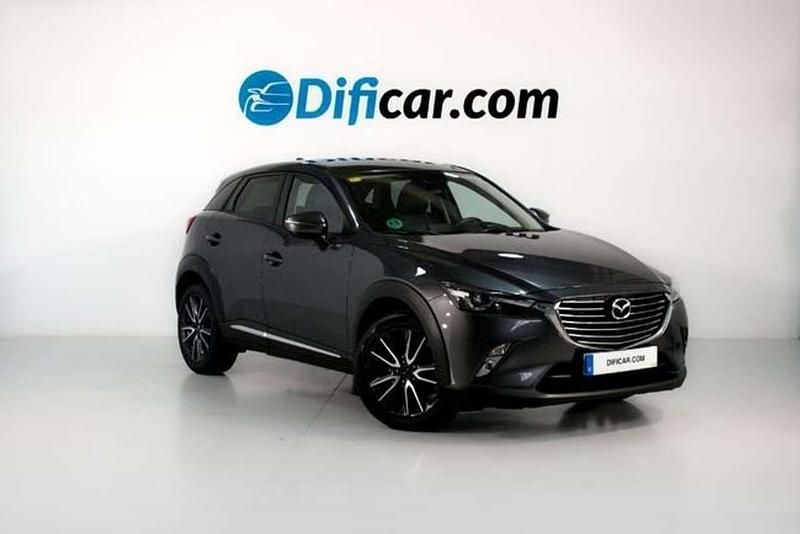 Usado Mazda CX-3 Luxury 121 CV (88 kW) 2018 Gris SUV