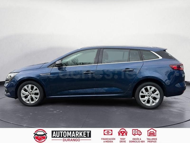 Usado Renault Mégane GrandTour Zen 115 CV (84 kW) 2019 Azul Familiar