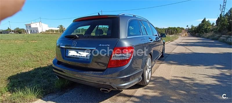 Usado Mercedes C350 Avantgarde 231 CV (169 kW) 2010 Gris / plata Familiar