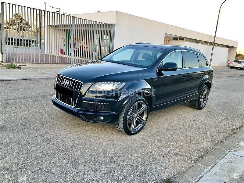 Negro Usado 2012 Audi Q7 Ambiente SUV | 16.500 € (Precio justo) - Imagen 1/4