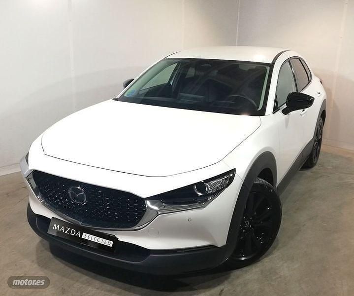 Blanco Usado 2024 Mazda CX-30 Homura-Line SUV | 26.990 € (Un poco caro) - Imagen 1/4