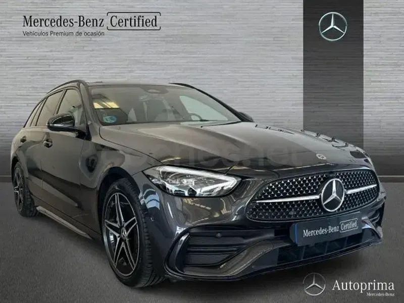 Usado Mercedes C220 197 CV (144 kW) 2025 Negro Familiar