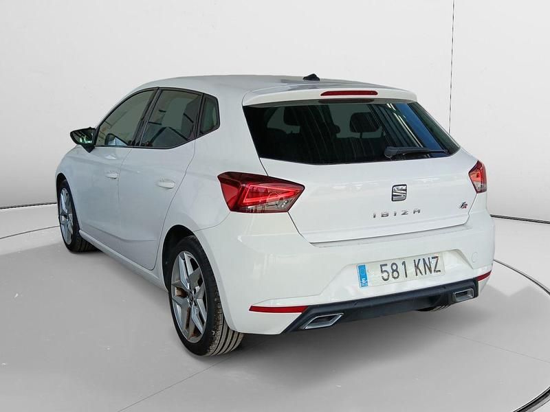 Usado Seat Ibiza FR 116 CV (85 kW) 2018 Blanco Berlina