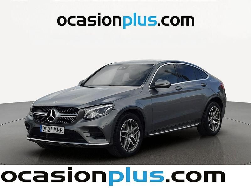 Usado Mercedes GLC250 AMG 211 CV (155 kW) 2018 Gris Coupe