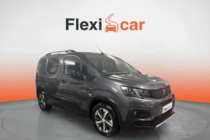 Usado Peugeot Rifter GT-line 110 CV (80 kW) 2019 Gris Monovolumen