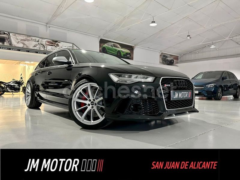 Negro Usado 2016 Audi RS6 Familiar | 46.900 € (Precio justo) - Imagen 1/4