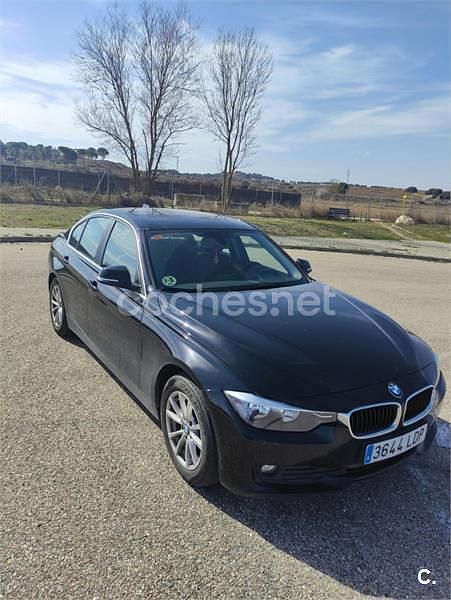 Usado BMW 320 Efficient Dynamics 163 CV (119 kW) 2015 Negro Berlina