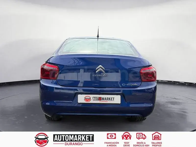Usado Citroën C-Elysee I Shine 102 CV (75 kW) 2018 Azul Berlina