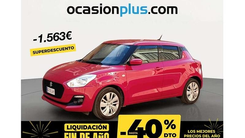 Rojo Usado 2020 Suzuki Swift Utilitario | 15.637 € (Precio justo) - Imagen 1/4