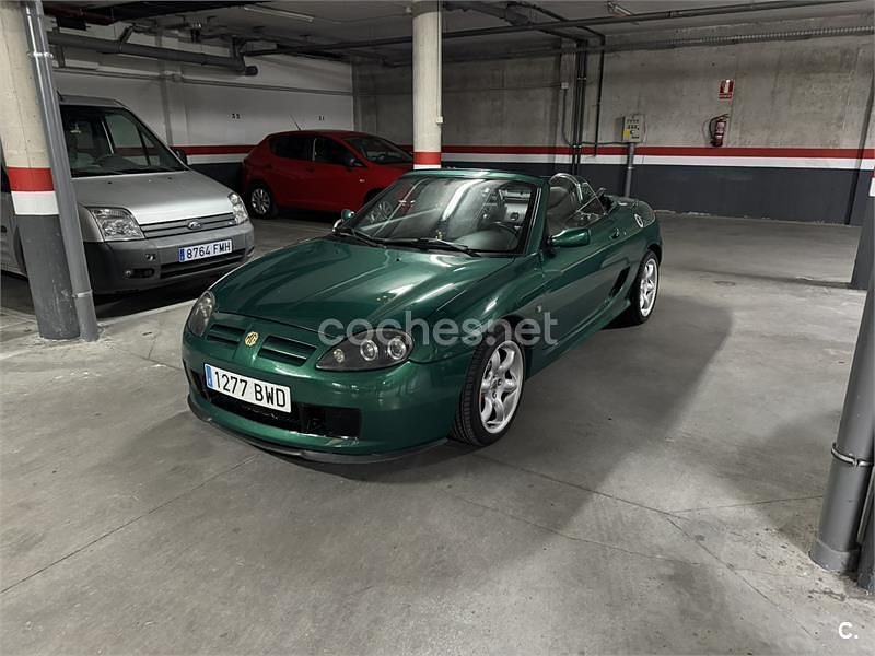 Usado MG TF 136 CV (100 kW) 2002 Verde Descapotable