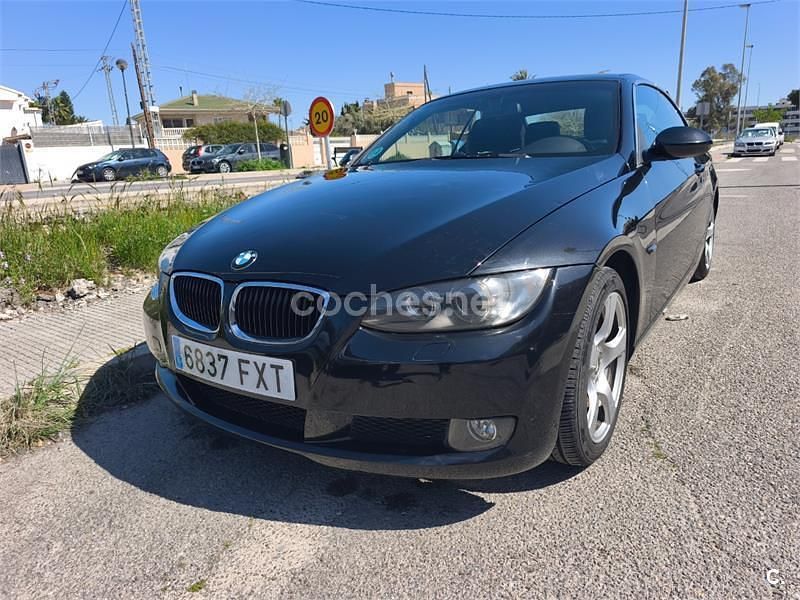 Usado BMW 320 Cabriolet 170 CV (125 kW) 2007 Negro Descapotable