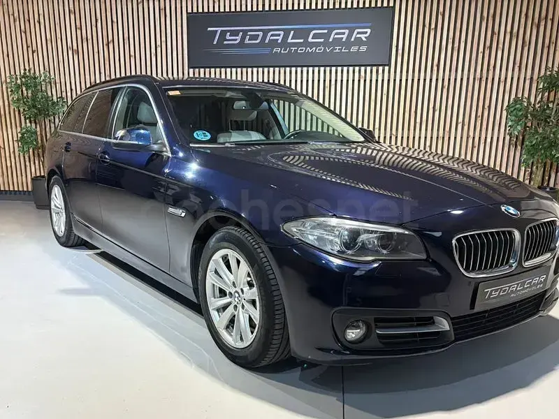 Usado BMW 520 190 CV (139 kW) 2015 Azul Familiar