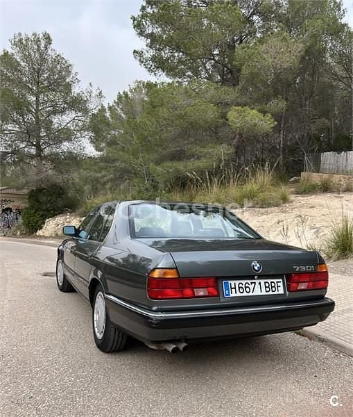 Usado BMW 730 188 CV (138 kW) 1989 Gris / plata Berlina