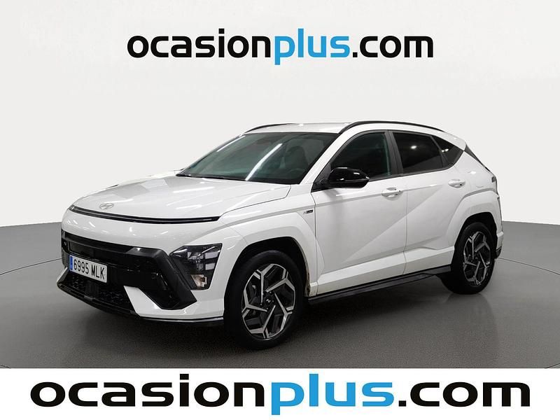 Blanco Usado 2023 Hyundai Kona N Line SUV | 23.319 € (Un poco caro) - Imagen 1/4