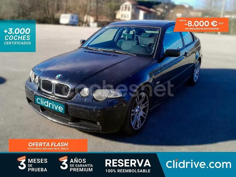 Usado BMW 320 177 CV (130 kW) 2004 Negro Coupe