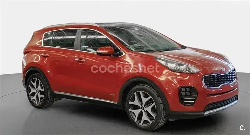 Usado Kia Sportage GT-Line 141 CV (103 kW) 2018 Rojo SUV