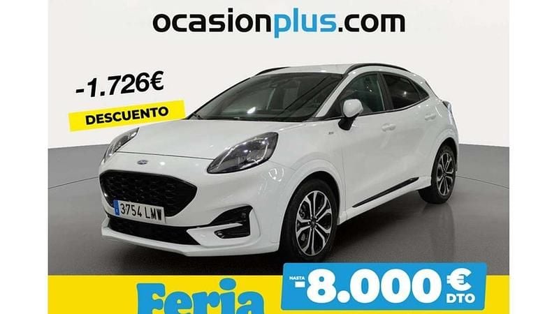Blanco Usado 2021 Ford Puma ST-Line SUV | 17.264 € (Caro) - Imagen 1/4