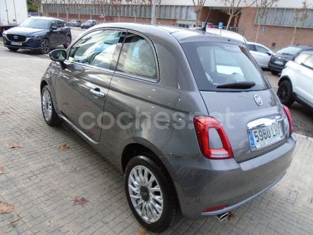 Usado Fiat 500 Lounge 69 CV (50 kW) 2020 Gris / plata Berlina
