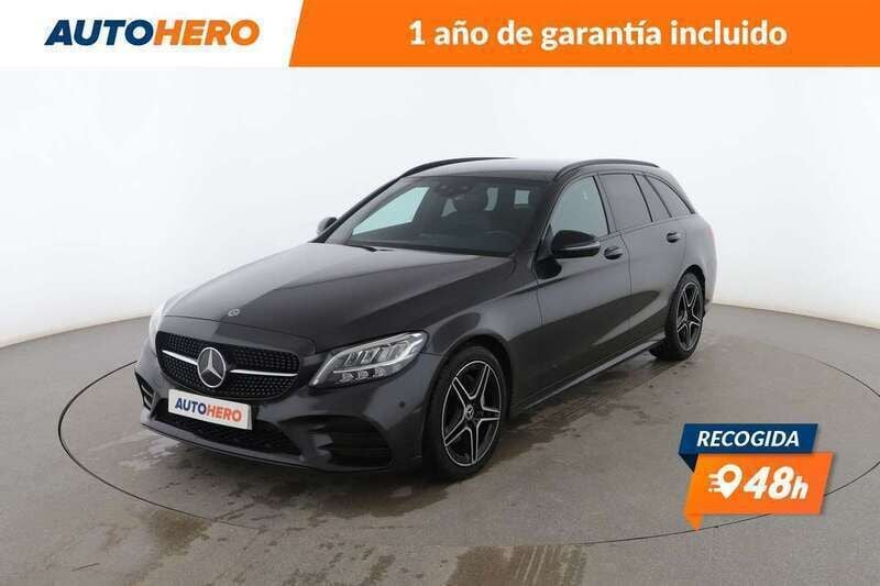 Negro Usado 2021 Mercedes C220 Familiar | 31.713 € (Buen precio) - Imagen 1/2