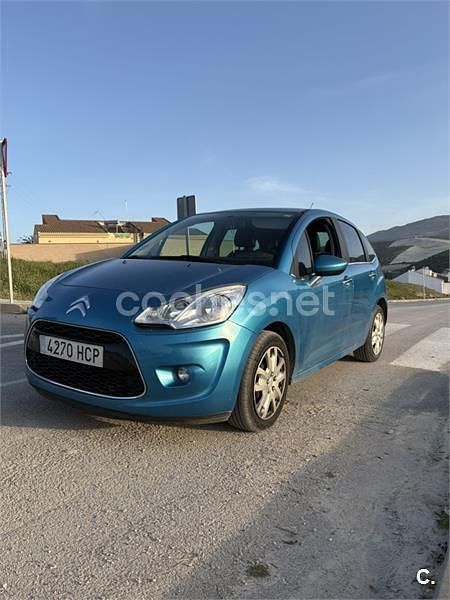 Usado Citroën C3 Exclusive 70 CV (51 kW) 2011 Azul Berlina
