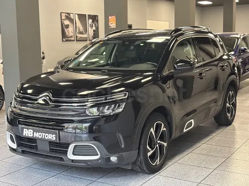 Usado Citroën C5 Aircross Shine 131 CV (96 kW) 2021 Negro SUV