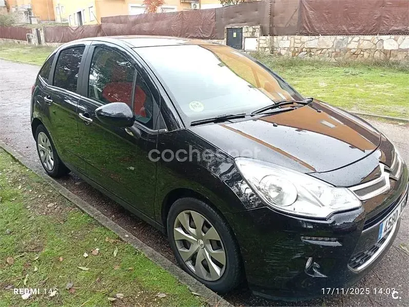 Usado Citroën C3 Seduction 68 CV (50 kW) 2015 Negro Berlina