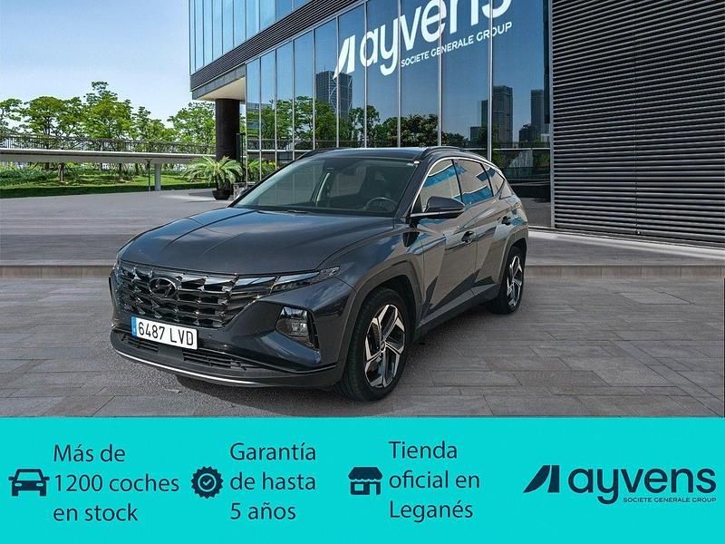 Gris Usado 2021 Hyundai Tucson Style SUV | 27.900 € (Un poco caro) - Imagen 1/4