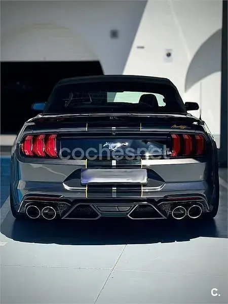 Usado Ford Mustang 314 CV (230 kW) 2019 Gris / plata Descapotable