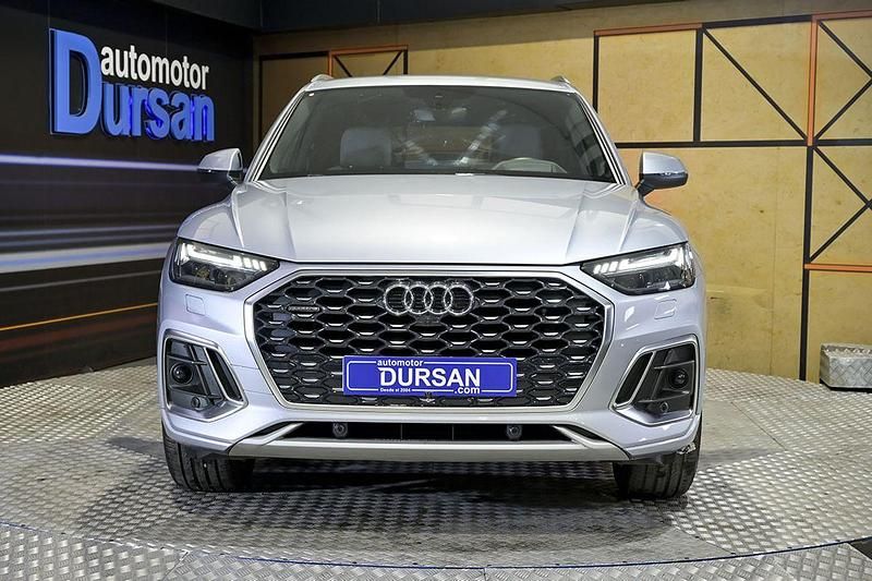 Usado Audi Q5 S-Line 204 CV (150 kW) 2022 Gris claro SUV