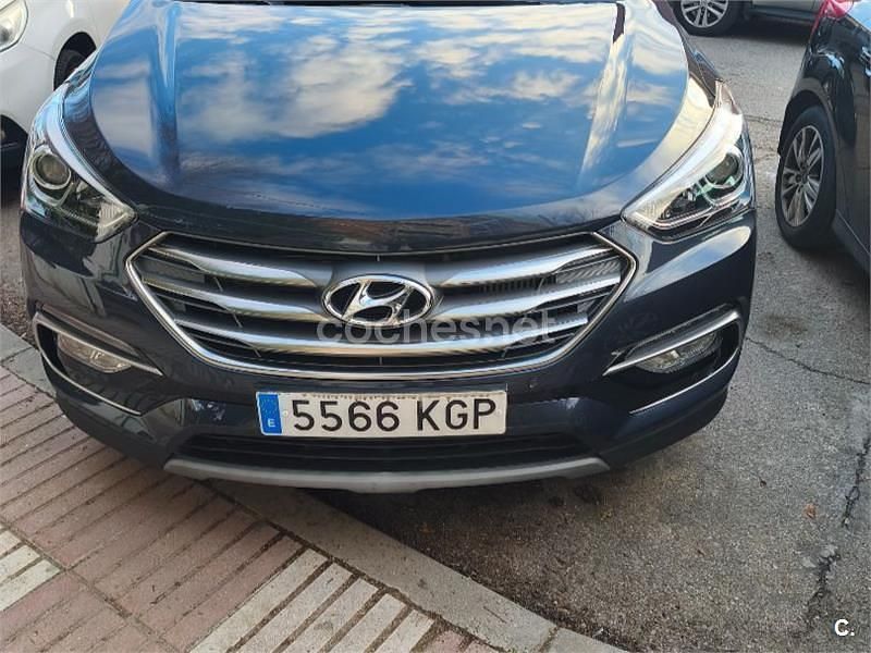 Usado Hyundai Santa Fe 200 CV (147 kW) 2018 Gris / plata SUV