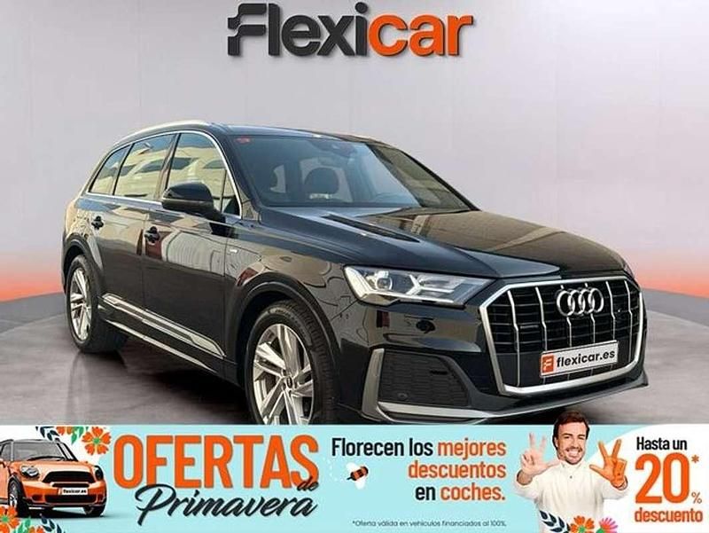 Usado Audi Q7 S-Line 231 CV (169 kW) 2021 Negro SUV