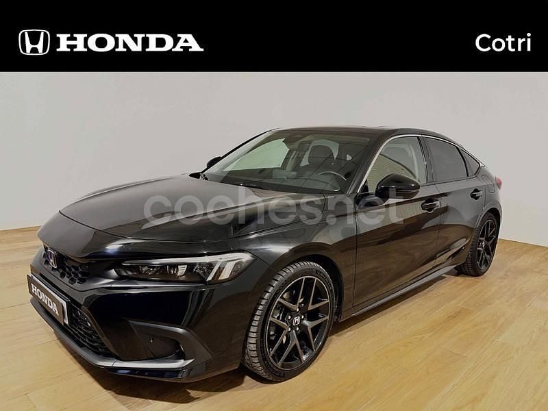 Negro Usado 2022 Honda Civic Advance Berlina | 31.900 € (Caro) - Imagen 1/4