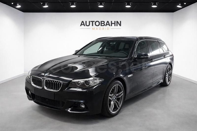 Usado BMW 525 Shadowline 218 CV (160 kW) 2015 Azul Familiar