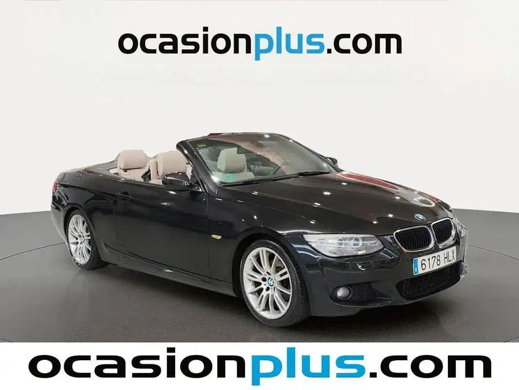 Usado BMW 320 Cabriolet 170 CV (125 kW) 2012 Negro Descapotable