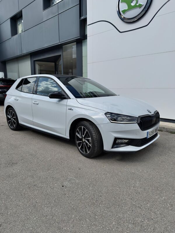 Blanco Usado 2024 Skoda Fabia Monte Carlo Berlina | 20.900 € (Precio justo) - Imagen 1/4