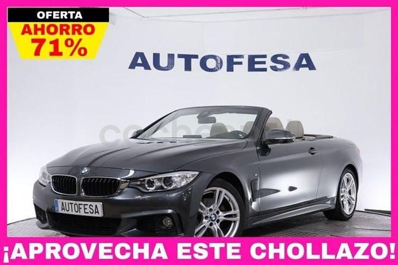 Usado BMW 420 190 CV (139 kW) 2017 Gris / plata Descapotable