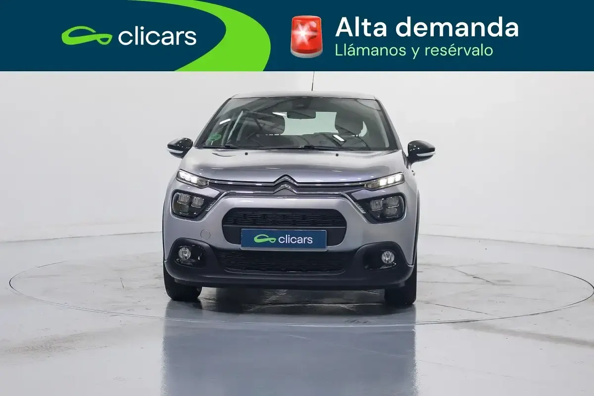 Usado Citroën C3 Feel 83 CV (61 kW) 2021 Gris Utilitario
