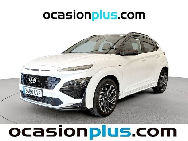 Blanco Usado 2021 Hyundai Kona N Line SUV | 18.364 € (Precio justo) - Imagen 1/4