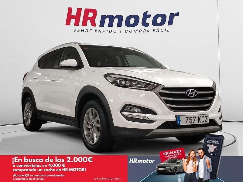 Blanco Usado 2017 Hyundai Tucson SUV | 15.890 € (Precio justo) - Imagen 1/4
