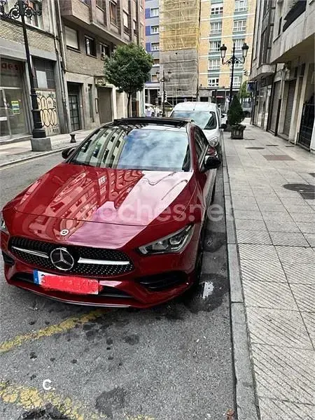 Usado Mercedes CLA250 224 CV (164 kW) 2019 Rojo Coupe