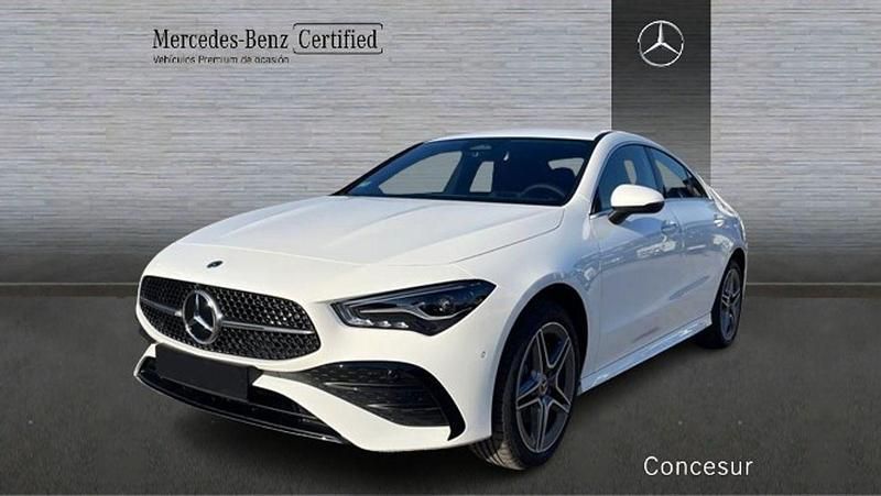 Blanco Usado 2024 Mercedes CLA250e Berlina | 36.900 € (Precio justo) - Imagen 1/4