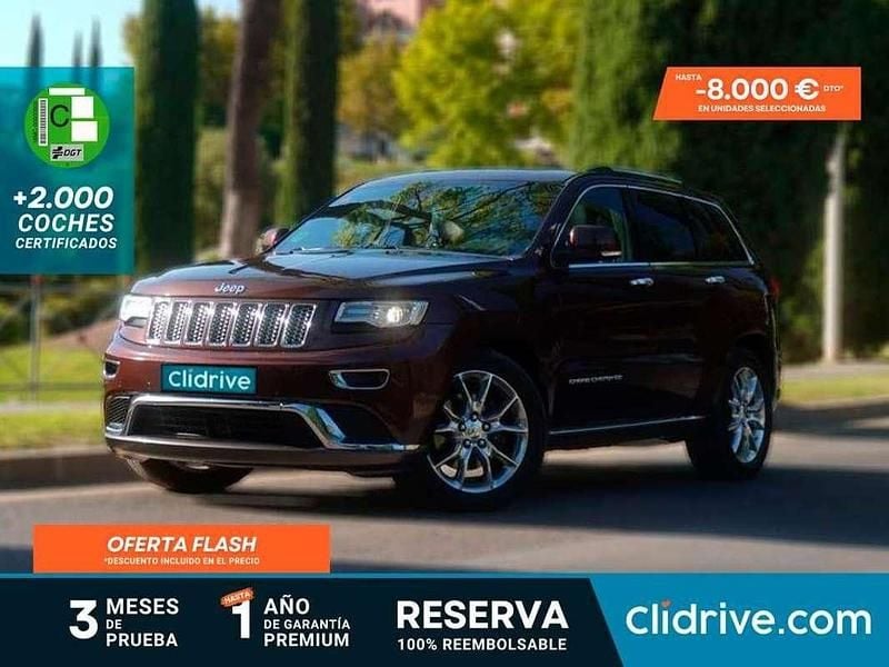 Marrón Usado 2016 Jeep Grand Cherokee Summit SUV | 23.690 € (Buen precio) - Imagen 1/3